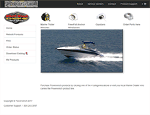 Tablet Screenshot of powerwinch.com